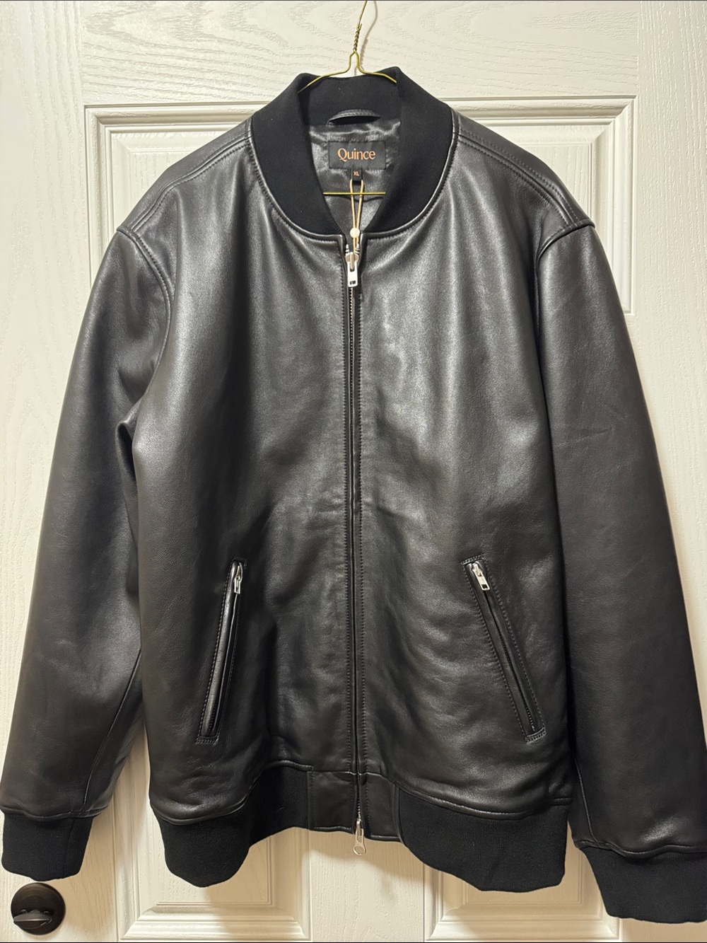 Quince Men’s Leather Jacket